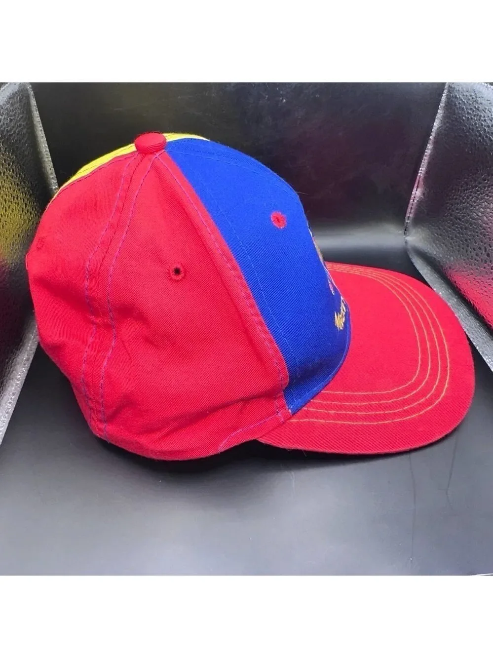 RARE Vintage Mickey’s For Kids Stuff Single Stitch Primary Colors Baseball Cap